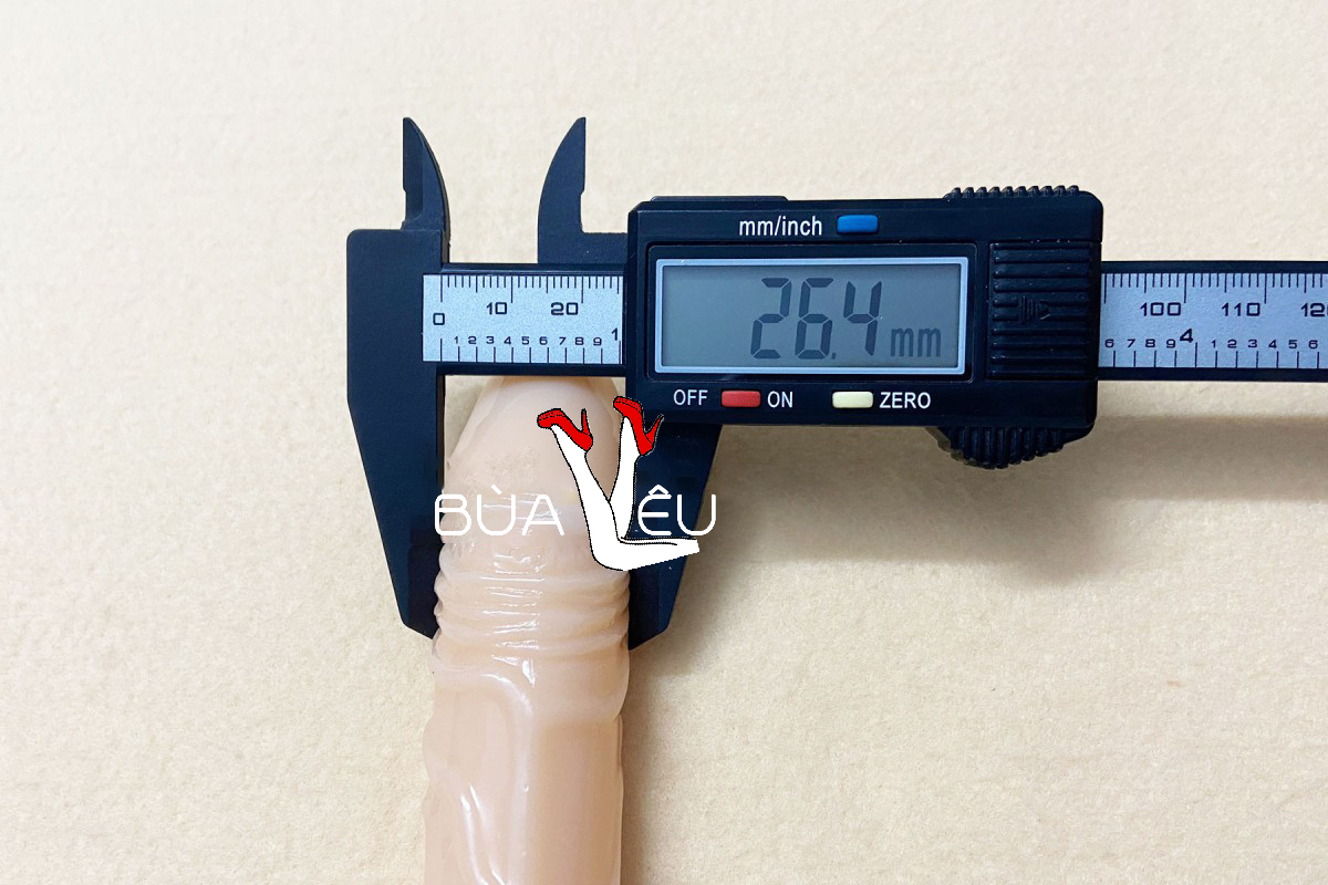 Dương vật giả 2 đầu size trung