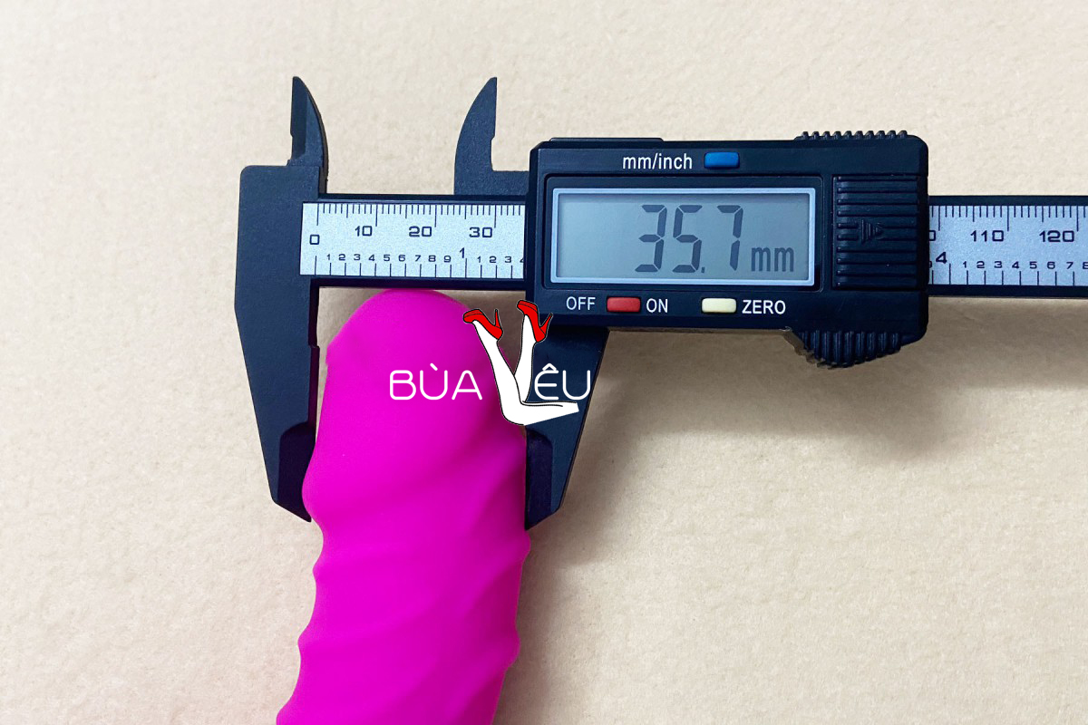 Dương vật giả vỏ sò cao cấp có remote kết hợp trứng rung