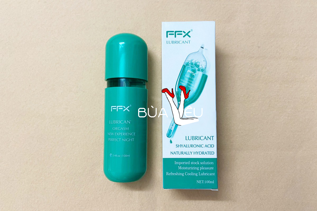 Gel bôi trơn FFX the mát tăng khoái cảm cặp đôi xanh lá