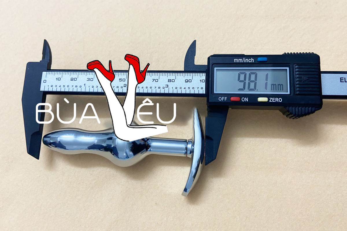 Đồ chơi kích hậu có tay cầm pha lê K1H50