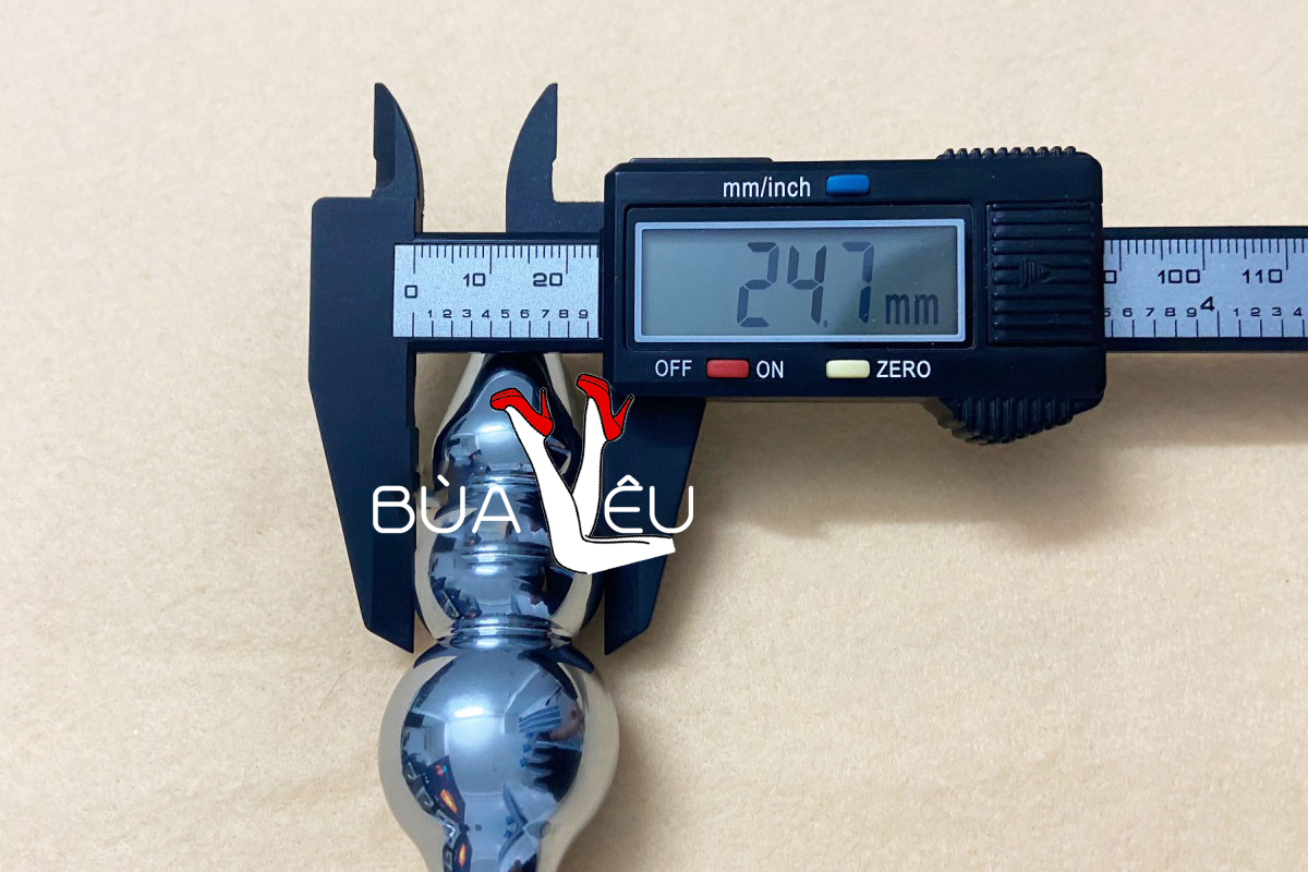 Massage kích thích hậu môn inox K3H50