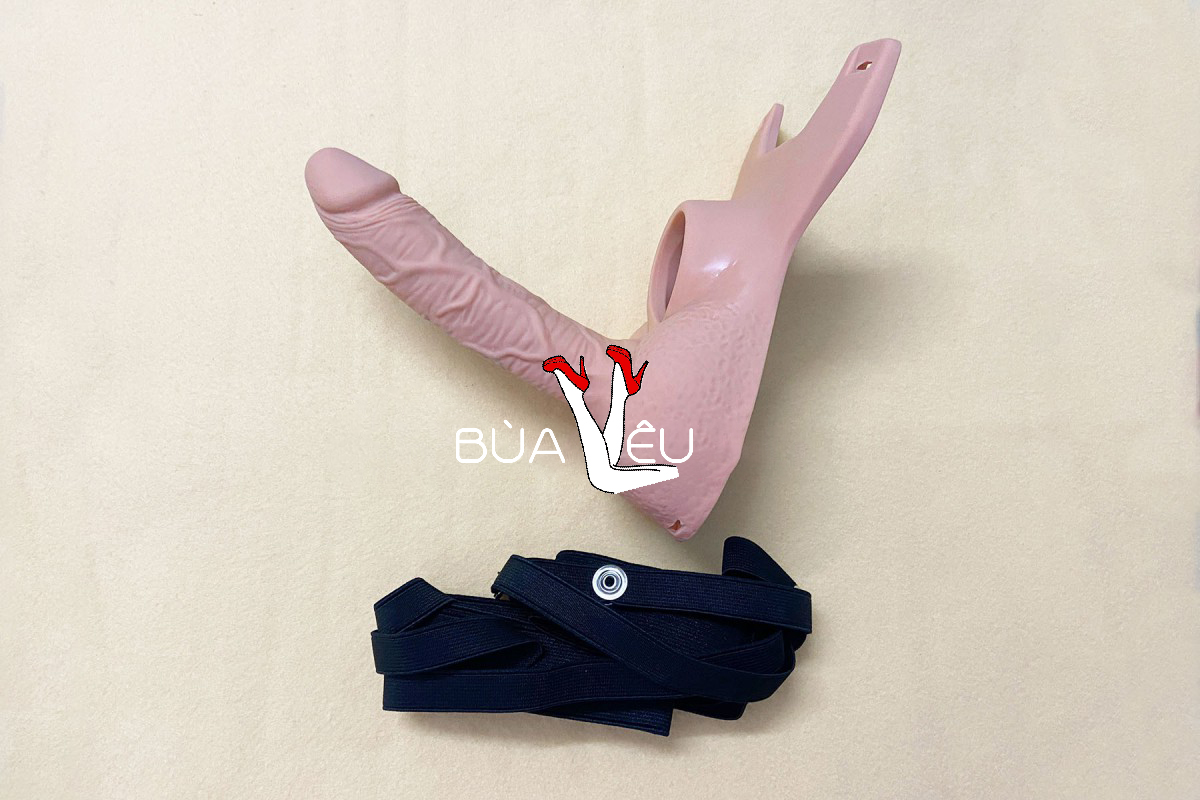 Dương vật giả dây đeo 2 đầu kết hợp