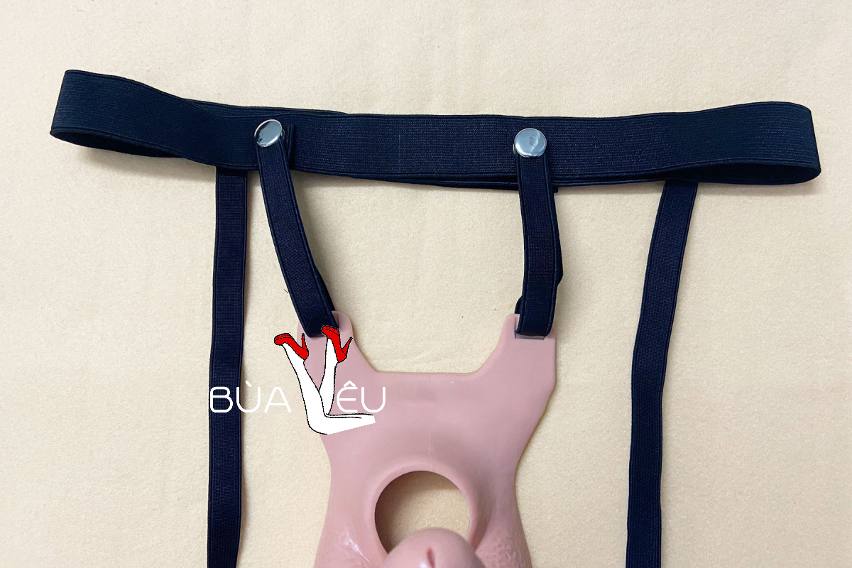 Dương vật giả dây đeo 2 đầu kết hợp