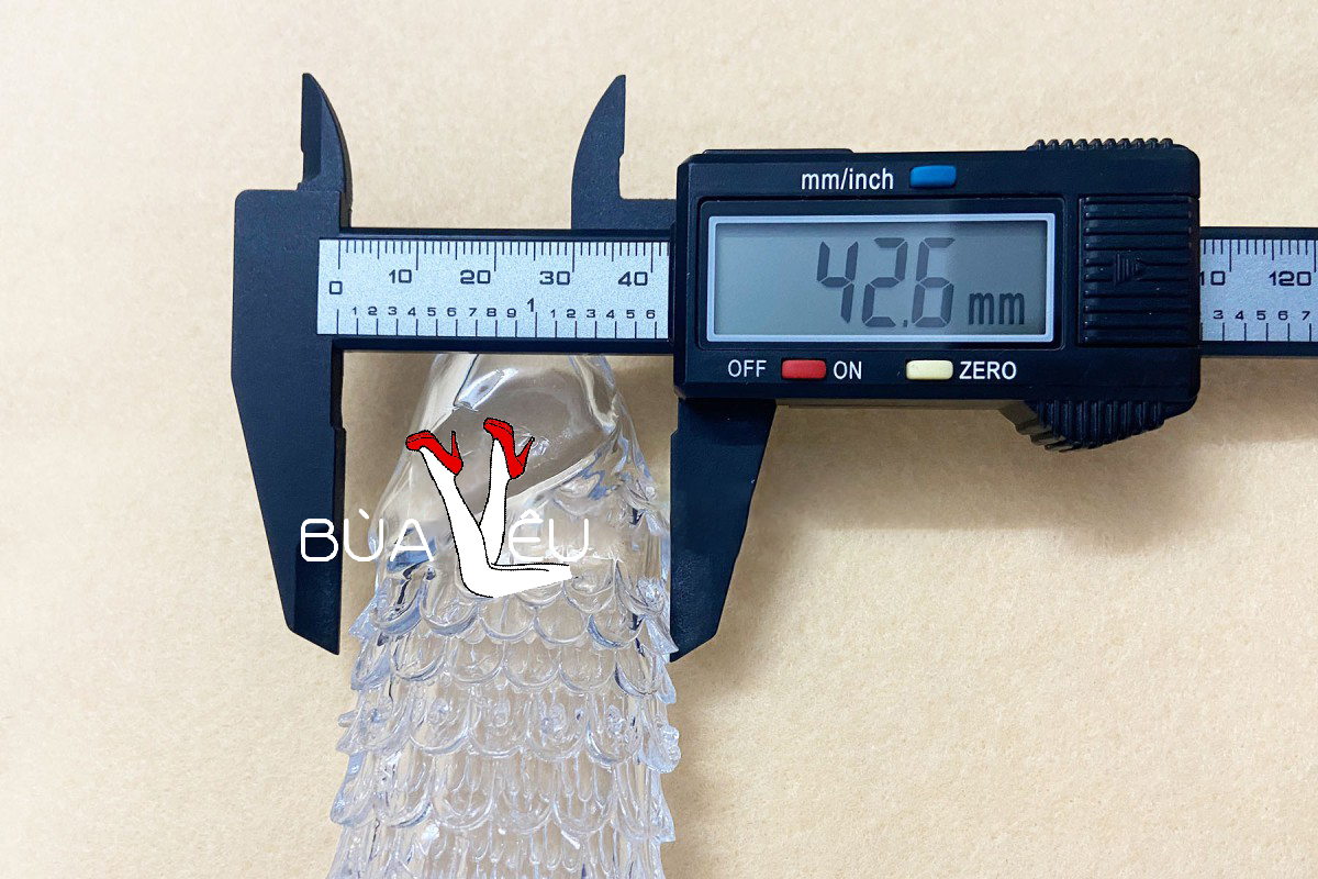 Bao cao su đôn dên tăng kích thước BCDC