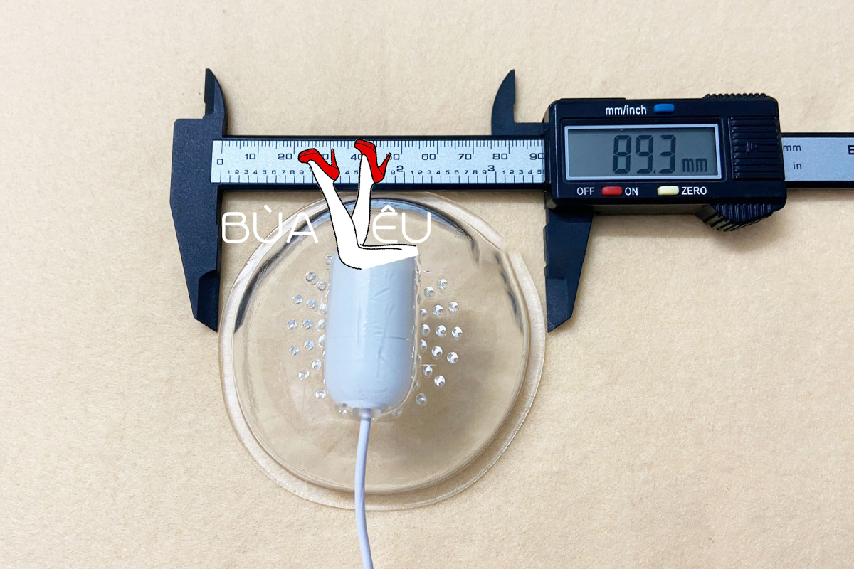 Máy mát xa ngực Galakuin pin sạc 20 chế độ