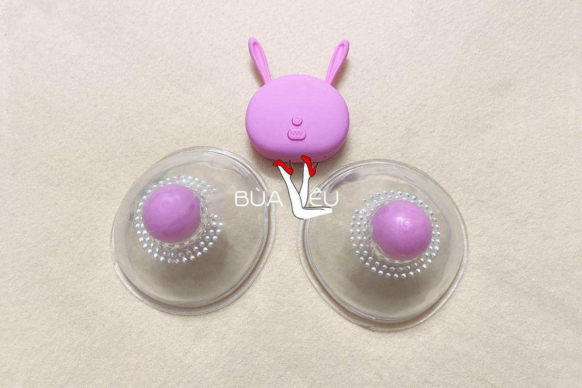 Máy massage ngực Breast điều khiển từ xa