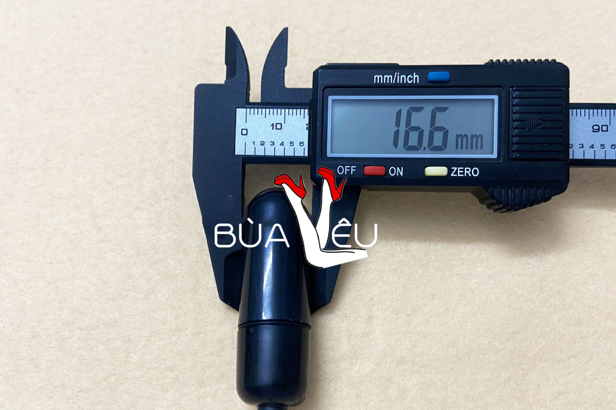 Cục rung tình yêu viên đạn pin rời