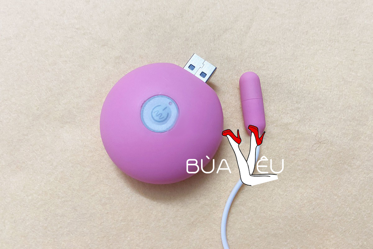 Trứng rung tình yêu 1 đầu pin rời