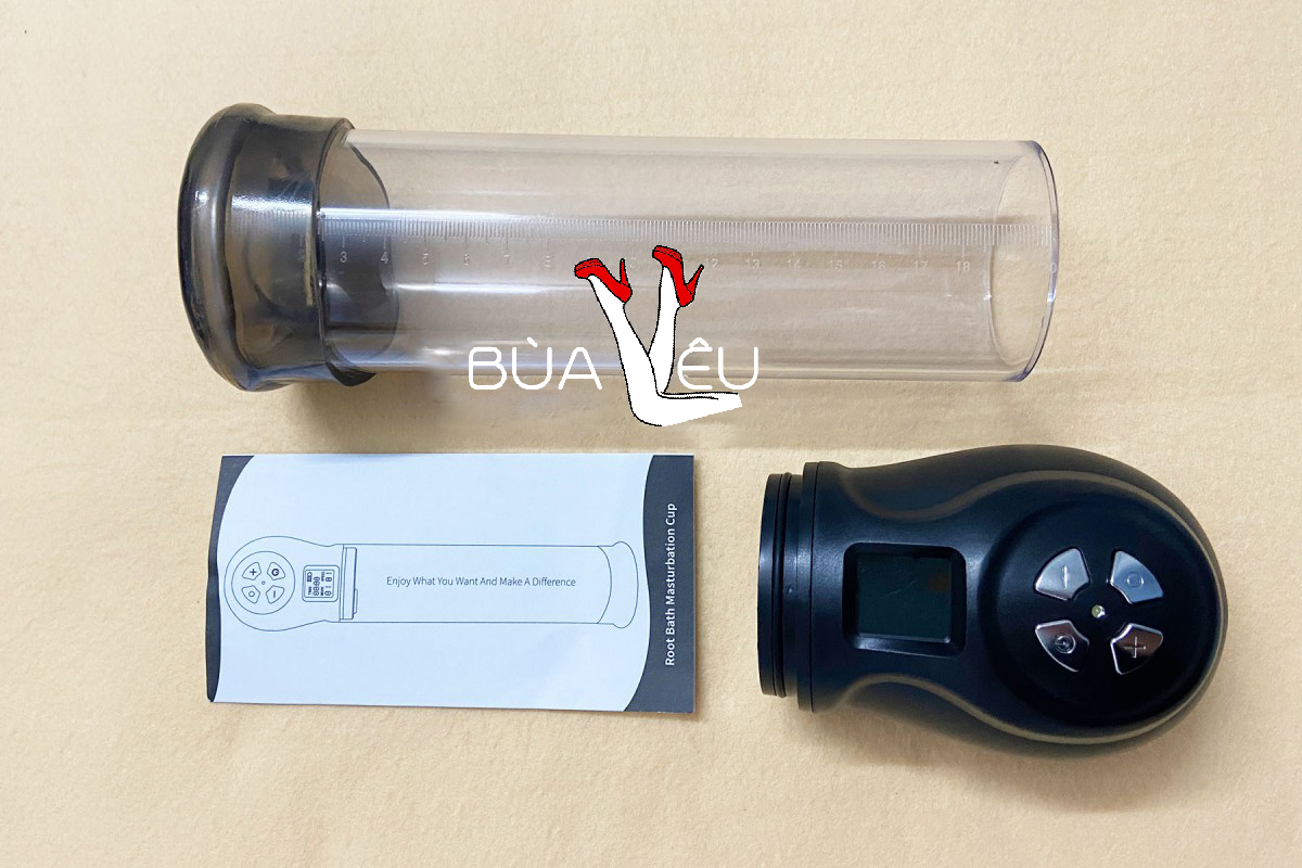 Máy tập dương vật tự động Root Bath pin sạc