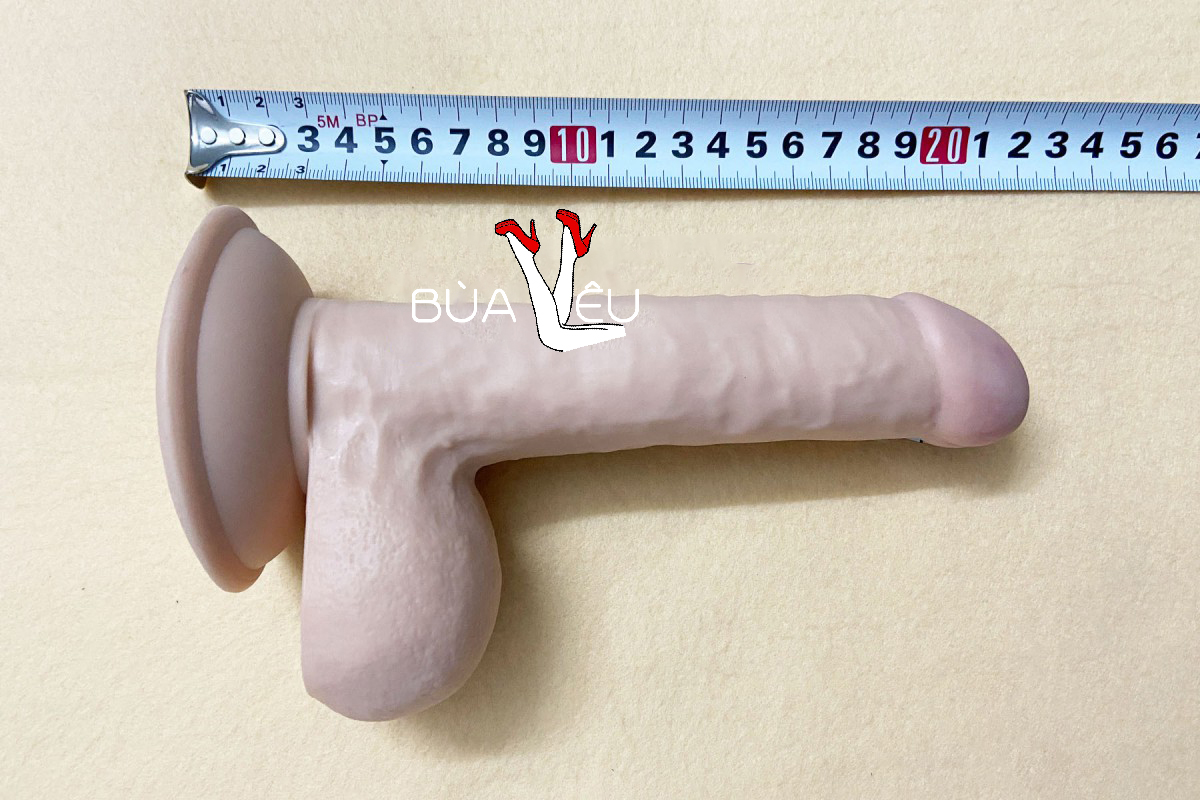 Dương vật giả có đế Lovetoy Ultra Soft 7.5long