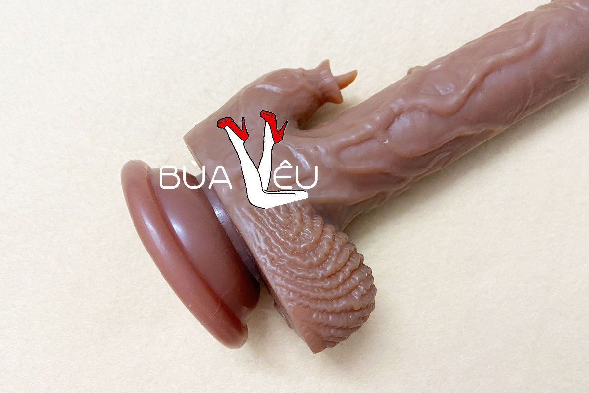 Dương vật giả 2 đầu rung ngoáy điều khiển từ xa