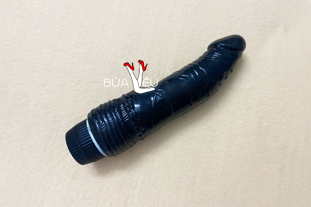 Dương vật giả silicon cong Shaki Sweet đen