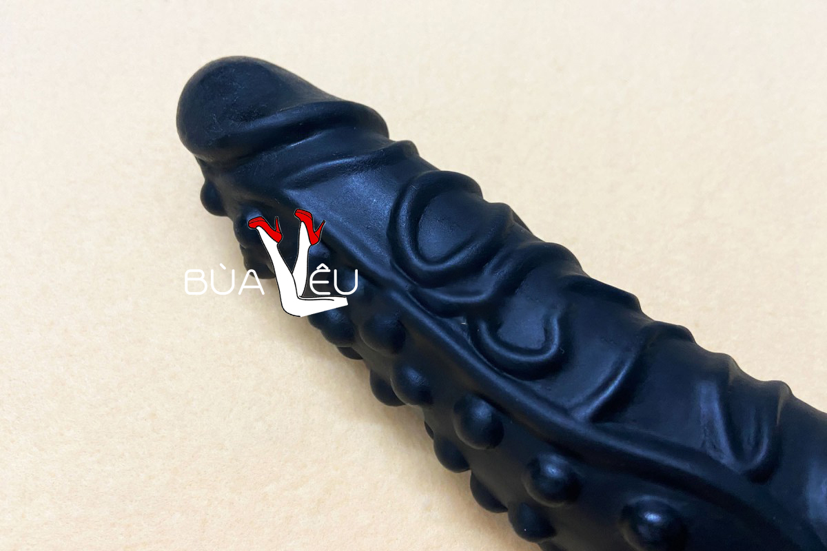 Dương vật giả có đế siêu khủng 10 inch đen