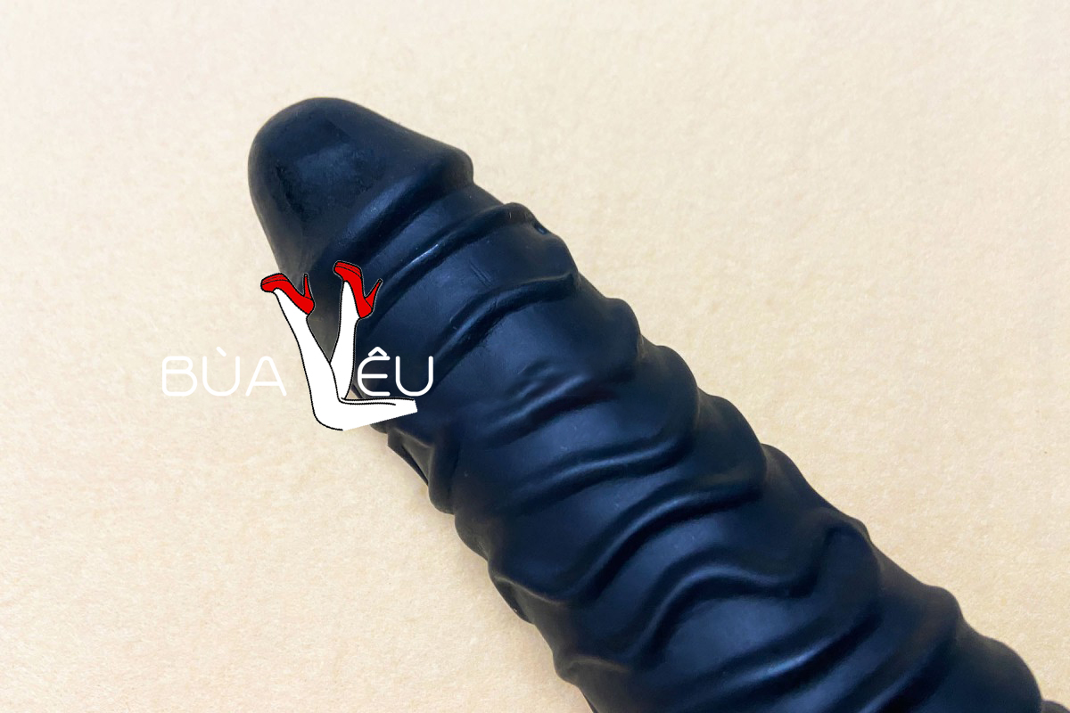 Dương vật giả có đế siêu khủng 10 inch đen