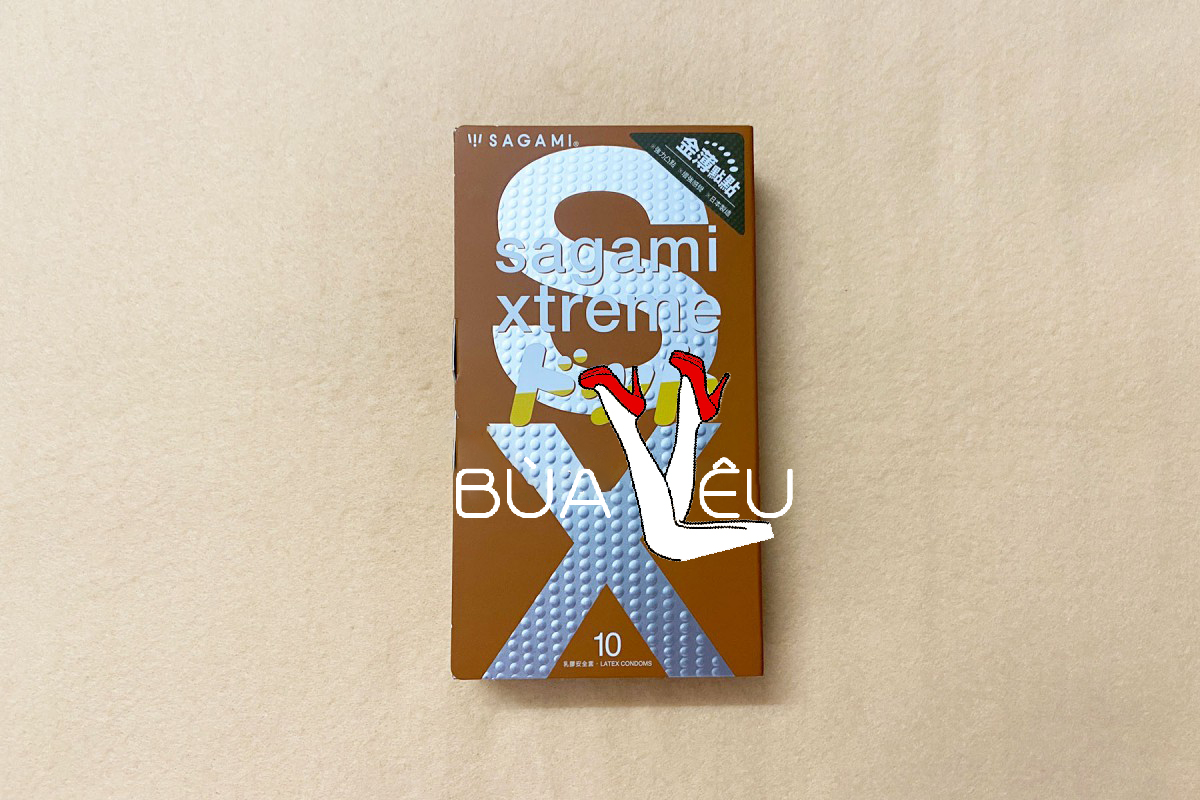 Bao cao su có gai Sagami Xtreme Feel Up 10 bao
