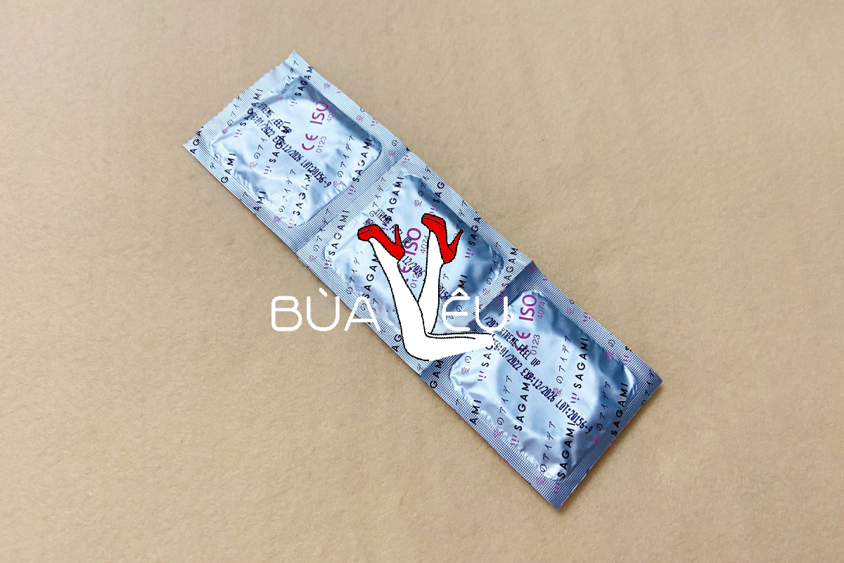 Bao cao su có gai Sagami Xtreme Feel Up 10 bao