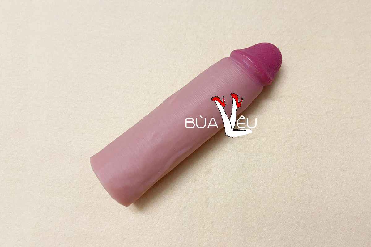 Sextoy bao cao su đôn dên Nature Extender da nâu