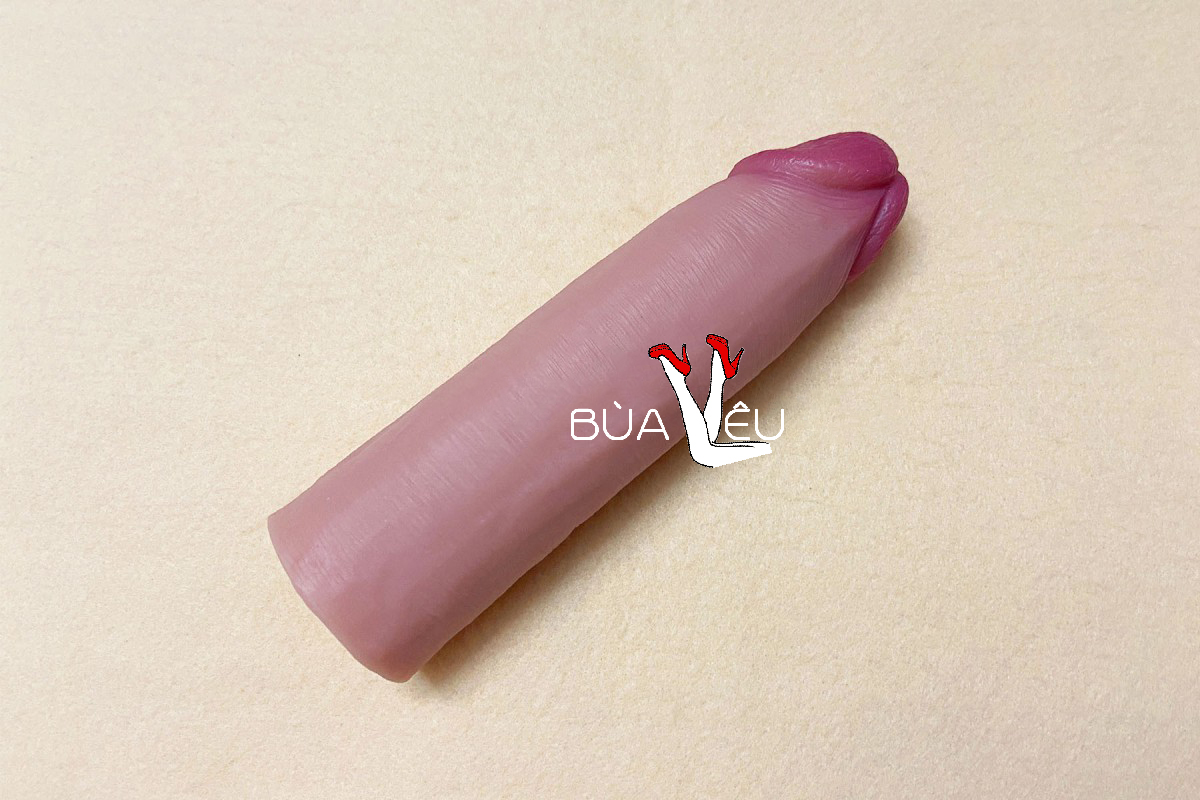 Sextoy bao cao su đôn dên Nature Extender da nâu