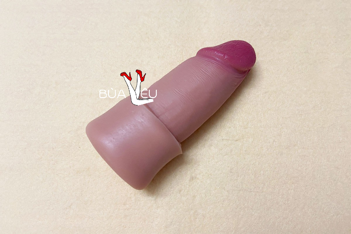 Sextoy bao cao su đôn dên Nature Extender da nâu