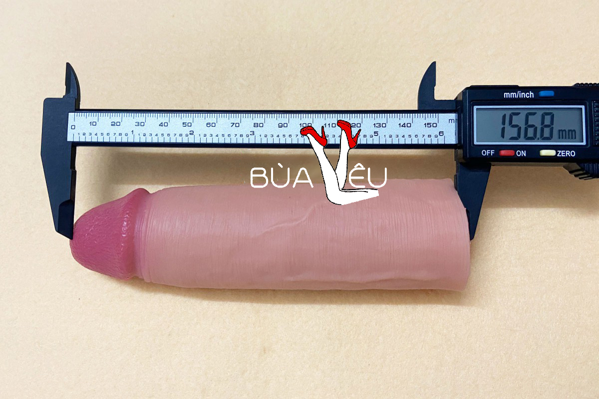 Sextoy bao cao su đôn dên Nature Extender da nâu