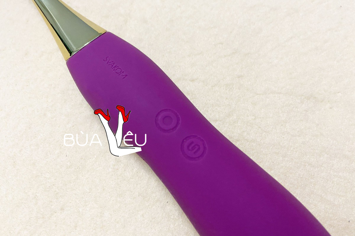 Máy massage điểm G cao cấp Svakom Beatrice 2 đầu rung phụ kiện