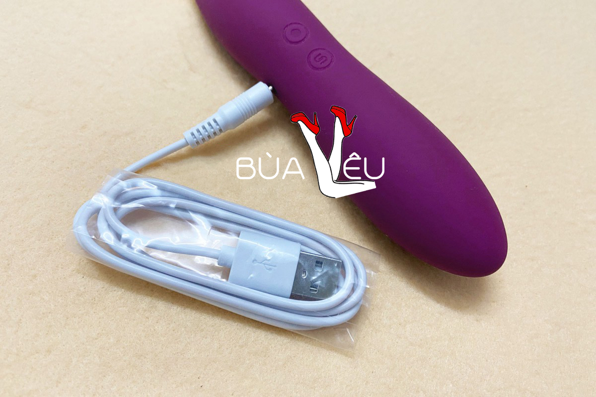 Máy massage điểm G cao cấp Svakom Beatrice 2 đầu rung phụ kiện