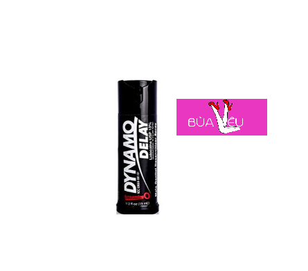 Xịt kéo dài xuất tinh sớm Dynamo Delay Black Label Edition