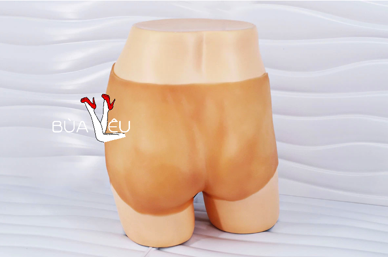 Quần silicon dương vật giả rỗng ruột