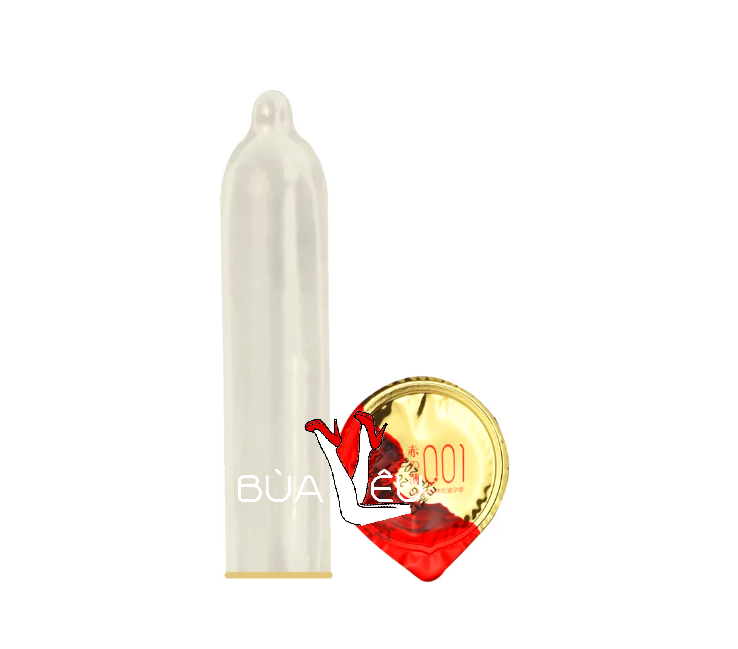 Bao cao su siêu mỏng kéo dài thời gian nhật bản 0.01