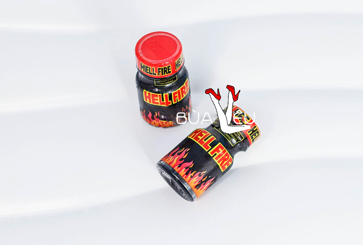 Chai hít Hell Fire 10ml tăng cảm giác hưng phấn