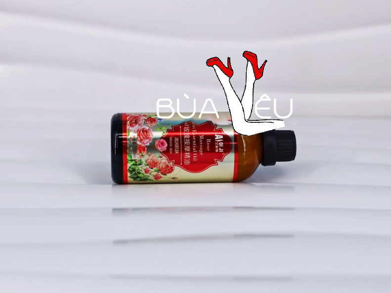 Dầu mát xa toàn thân hương hoa hồng 100ml