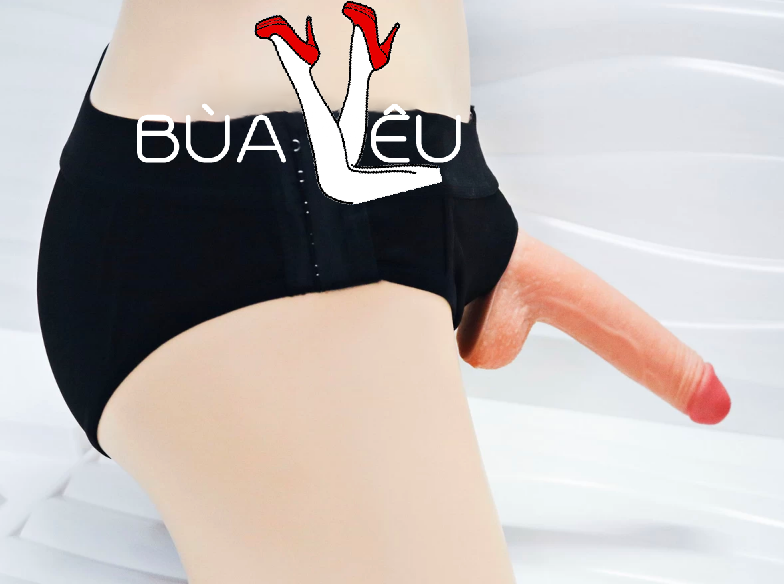Quần chip gắn dương vật giả đơn