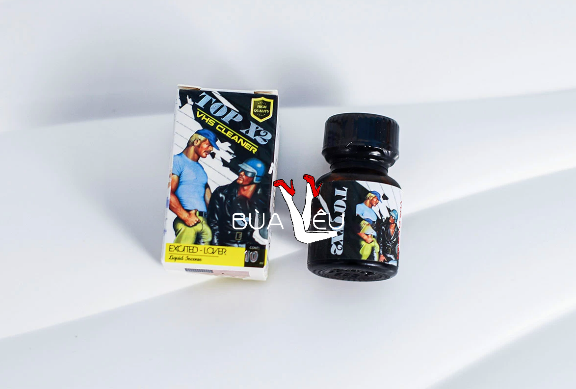 Chai hít Top X2 10ml tăng cảm giác phấn khích