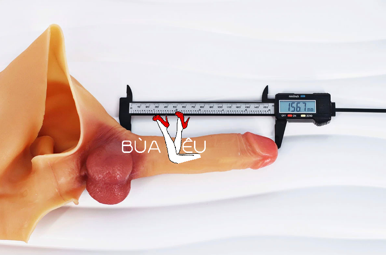 Quần silicon dương vật giả rỗng ruột