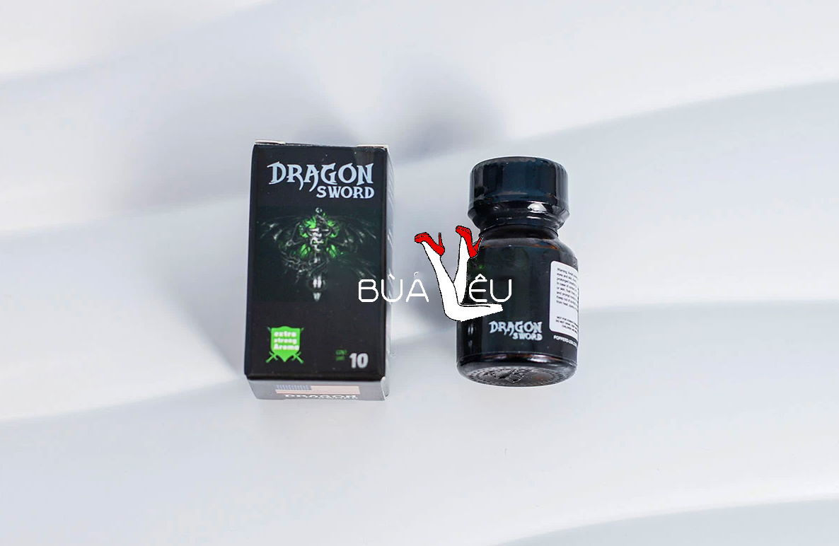 Chai hít Dragon Sword 10ml tăng cảm giác hưng phấn