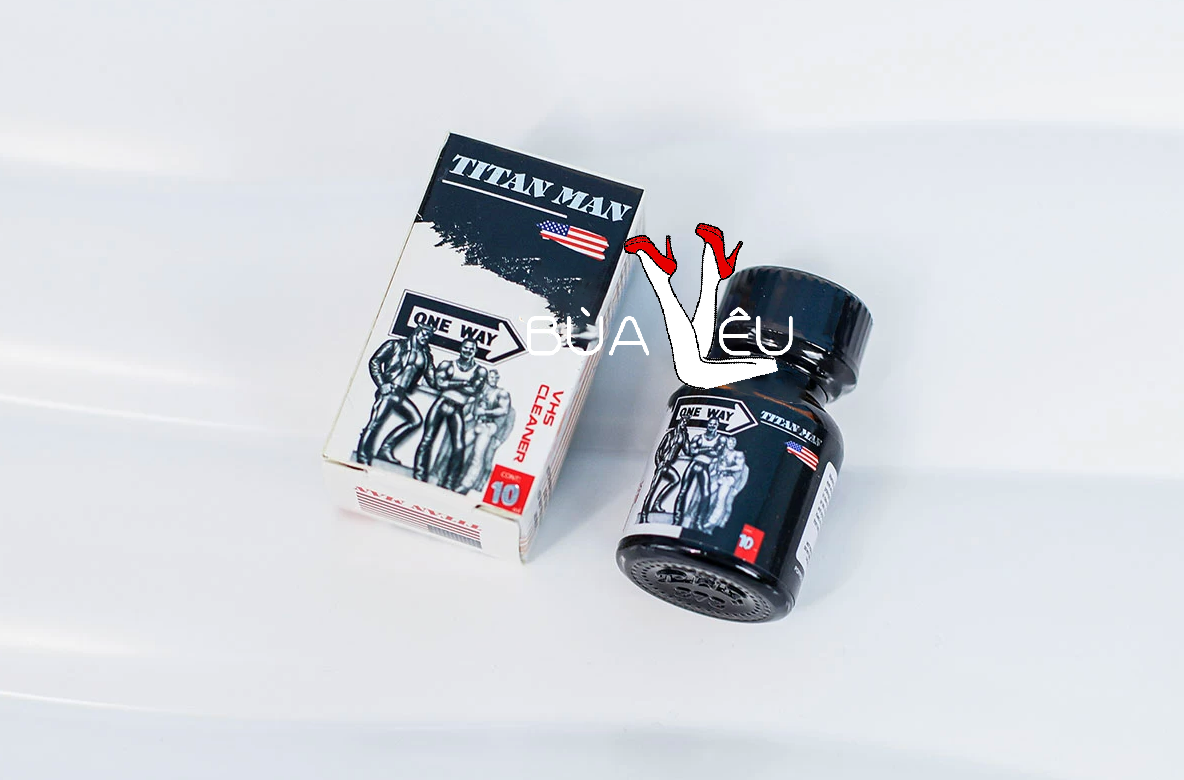 Chai hít Titan Man 10ml tăng cảm giác phấn khích