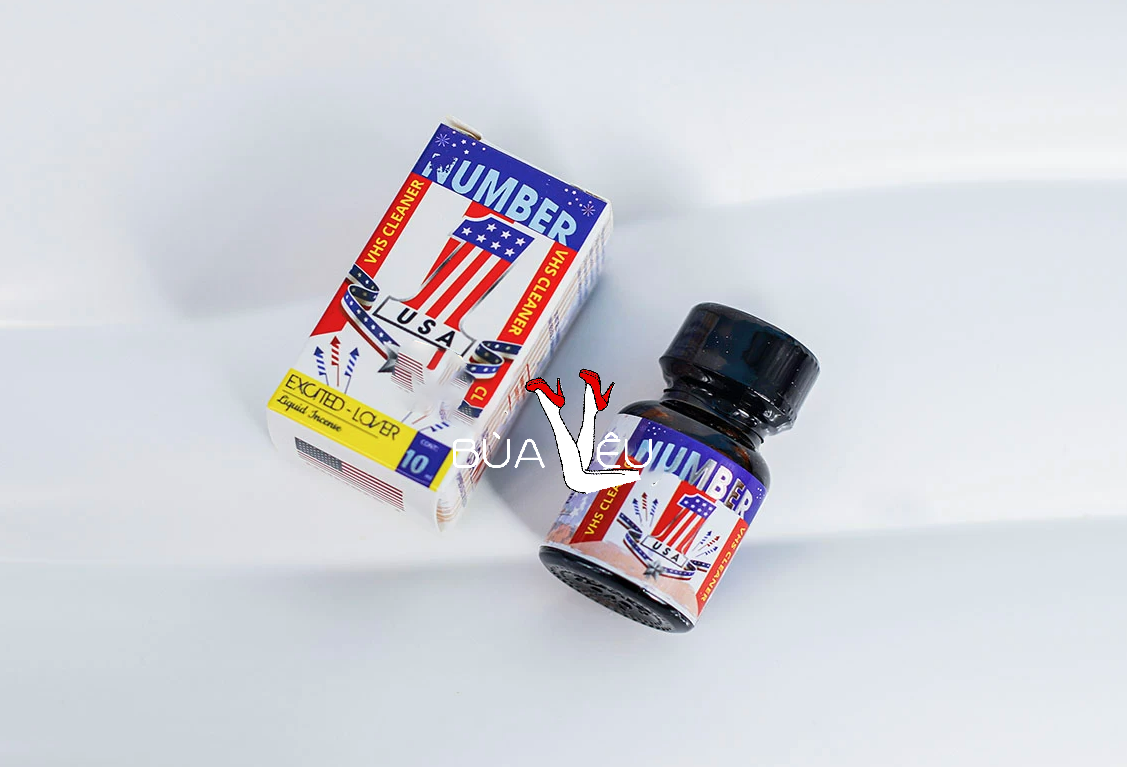 Chai hít Number 10ml tăng cảm giác hưng phấn