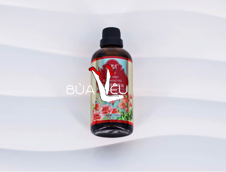 Dầu mát xa toàn thân hương hoa hồng 100ml
