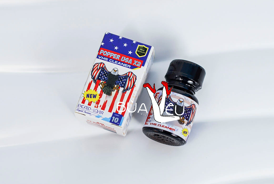 Chai hít USA X2 10ml tăng cảm giác hưng phấn