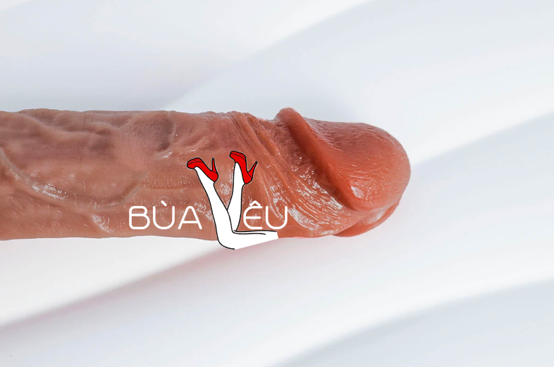 Dương vật giả có đế rung thụt phát nhiệt pin sạc cực mạnh