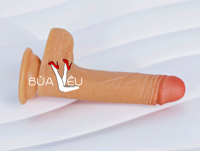 Dương vật giả có đế Lovetoy Nature Cock 7 inch có bìu