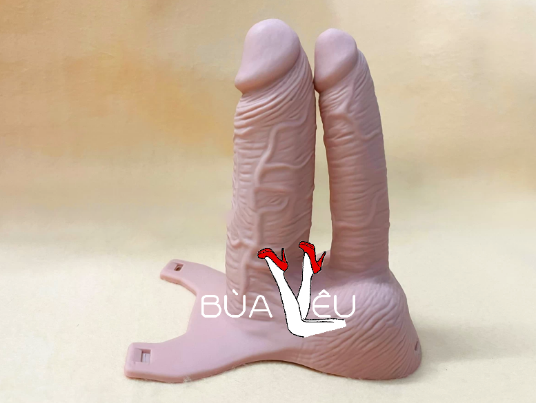 Dương vật giả có dây đeo 2 đầu LONG LOVE
