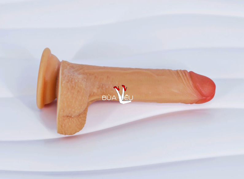 Dương vật giả có đế Lovetoy Nature Cock 7 inch có bìu