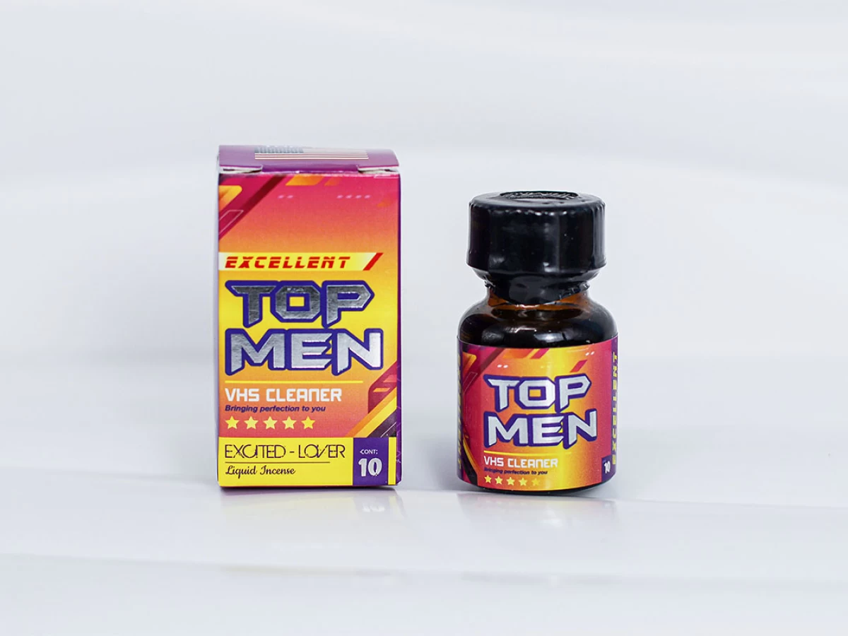 Chai hít Top Men 10ml tăng cảm giác phấn khích