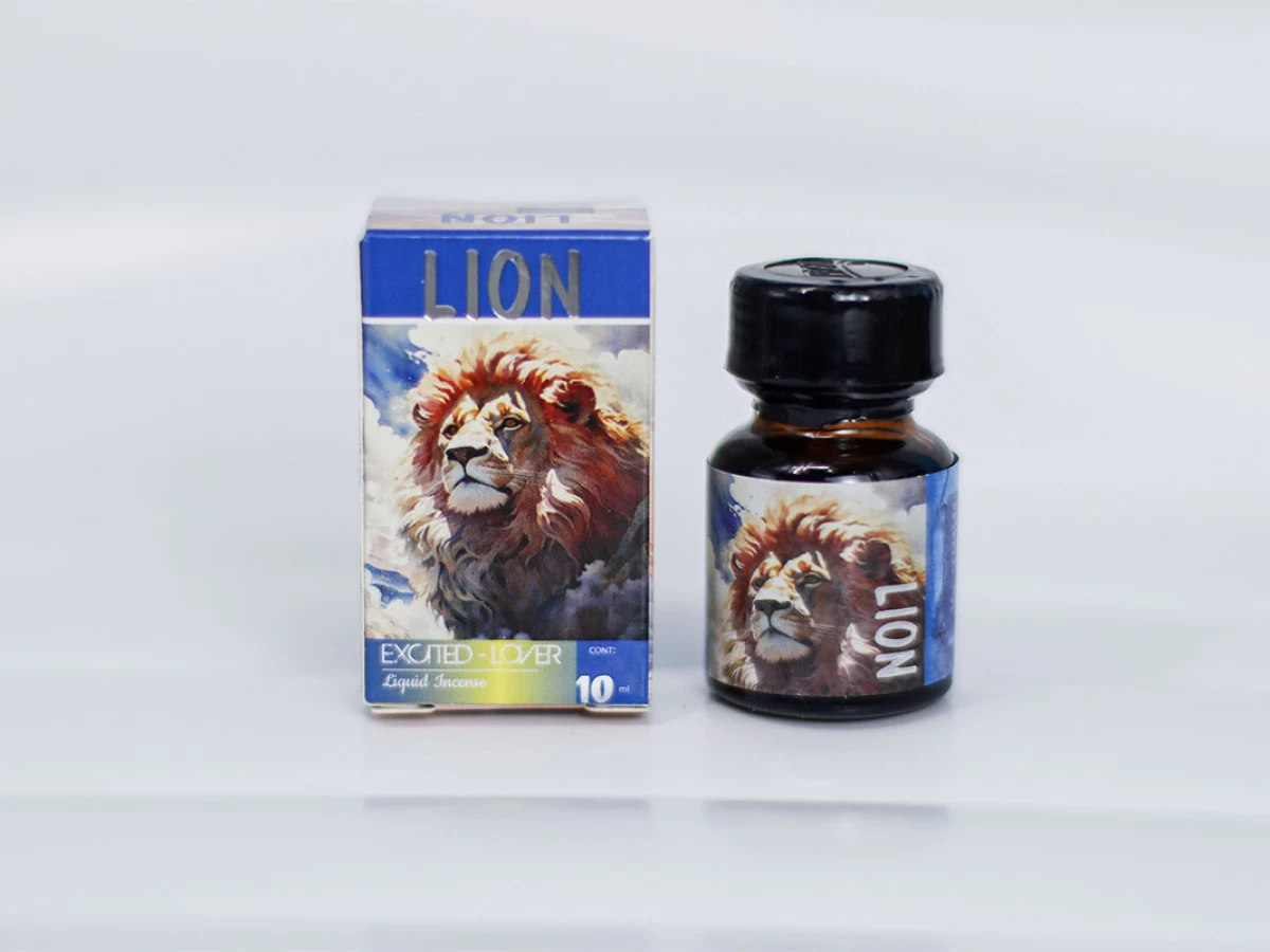 Chai hít Lion 10ml tăng cảm giác khoái cảm