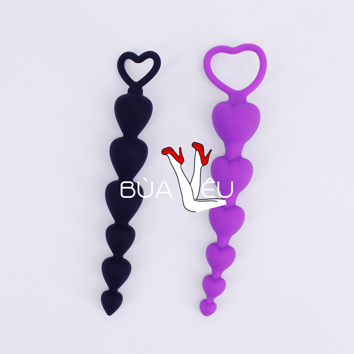 Đồ chơi kích hậu chuỗi hạt trái tim