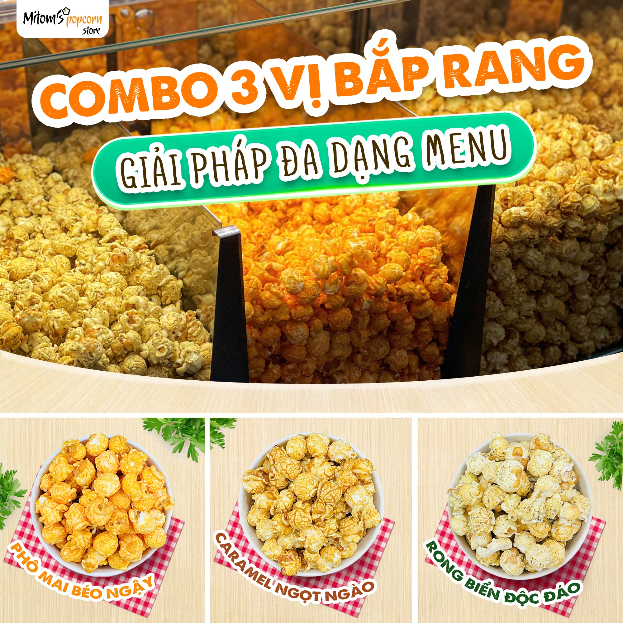 Bắp rang bơ phô mai bao nhiêu calo