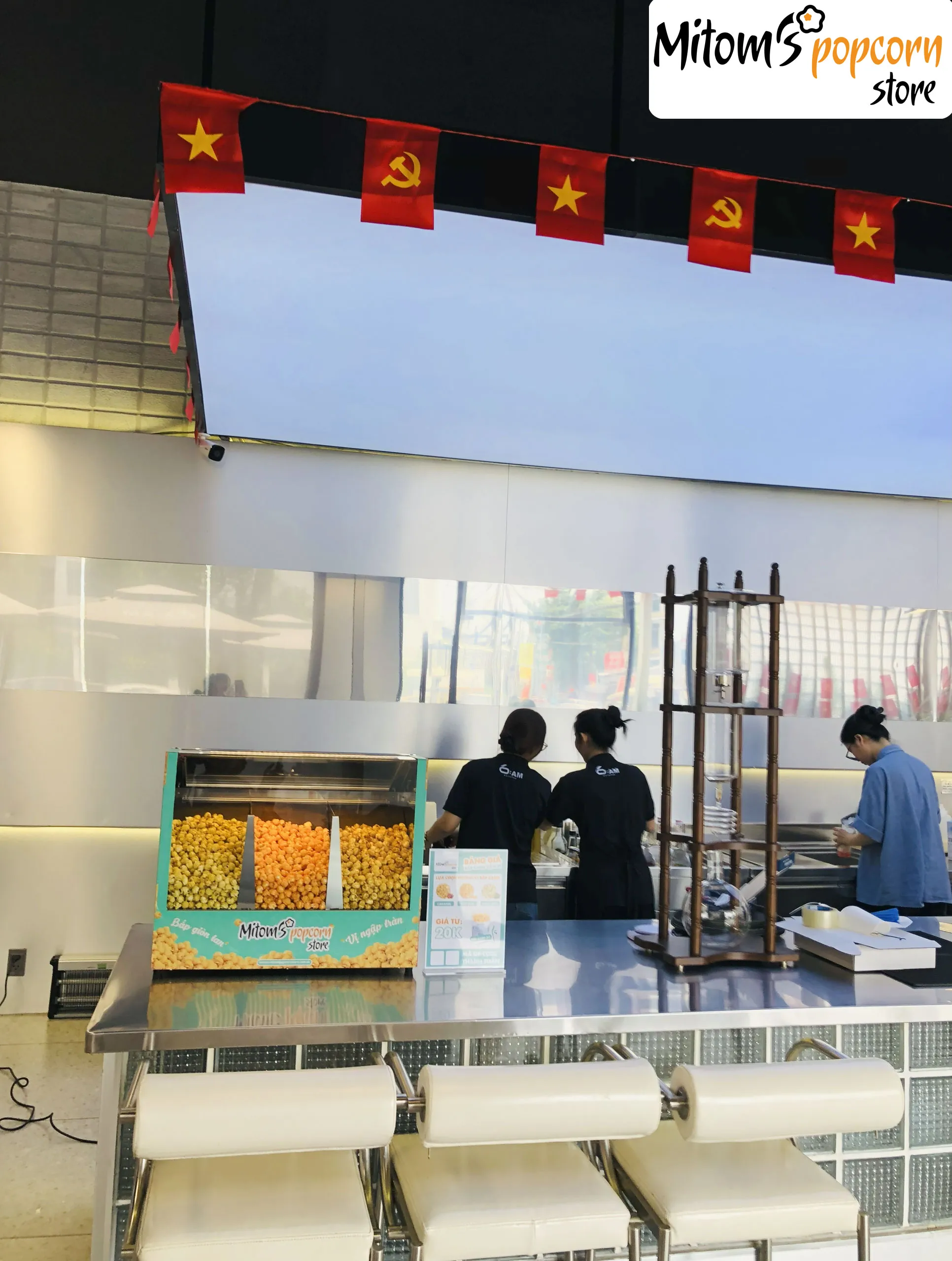  Upsell bắp rang bơ trong quán cà phê