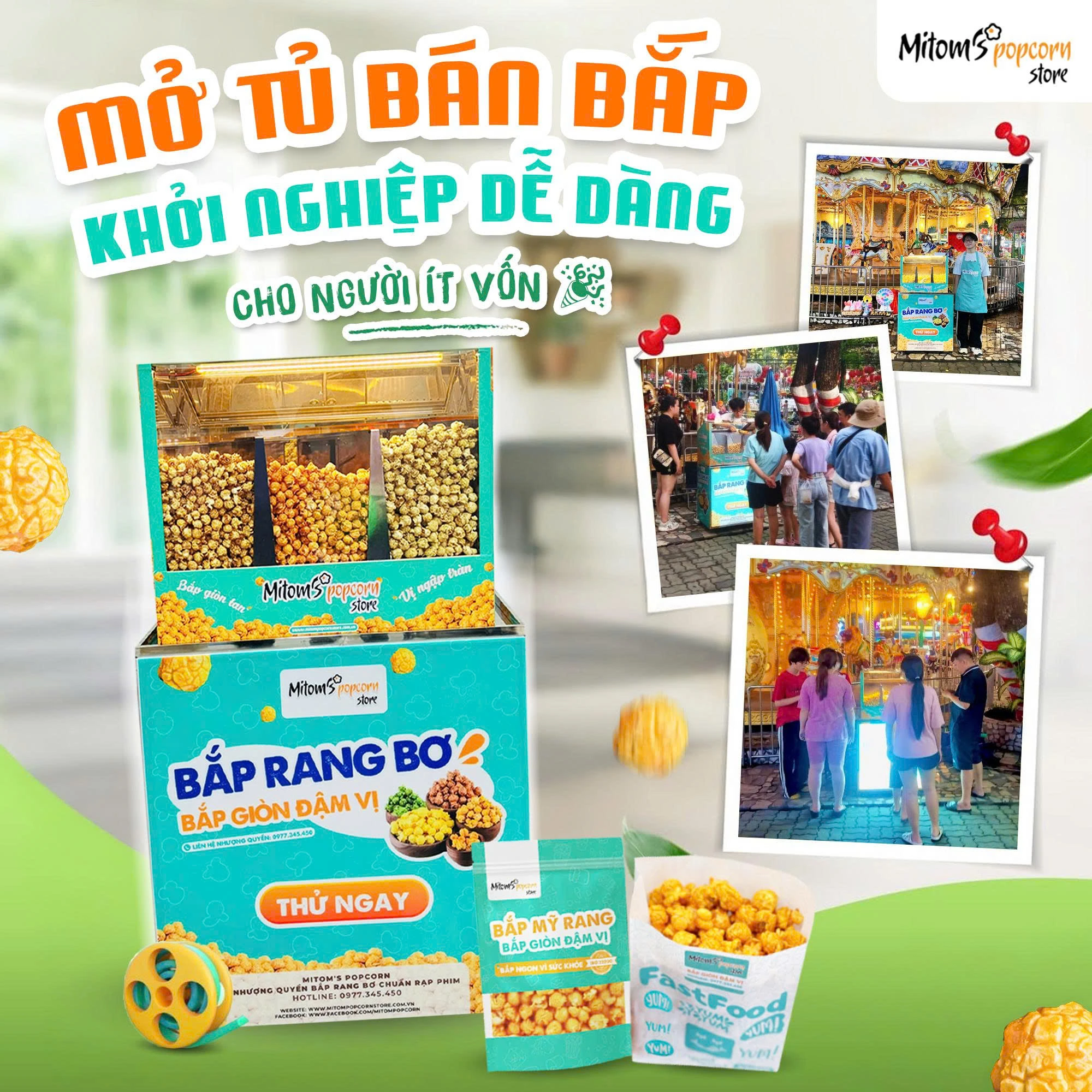 Bắp rang bơ rạp chiếu phim