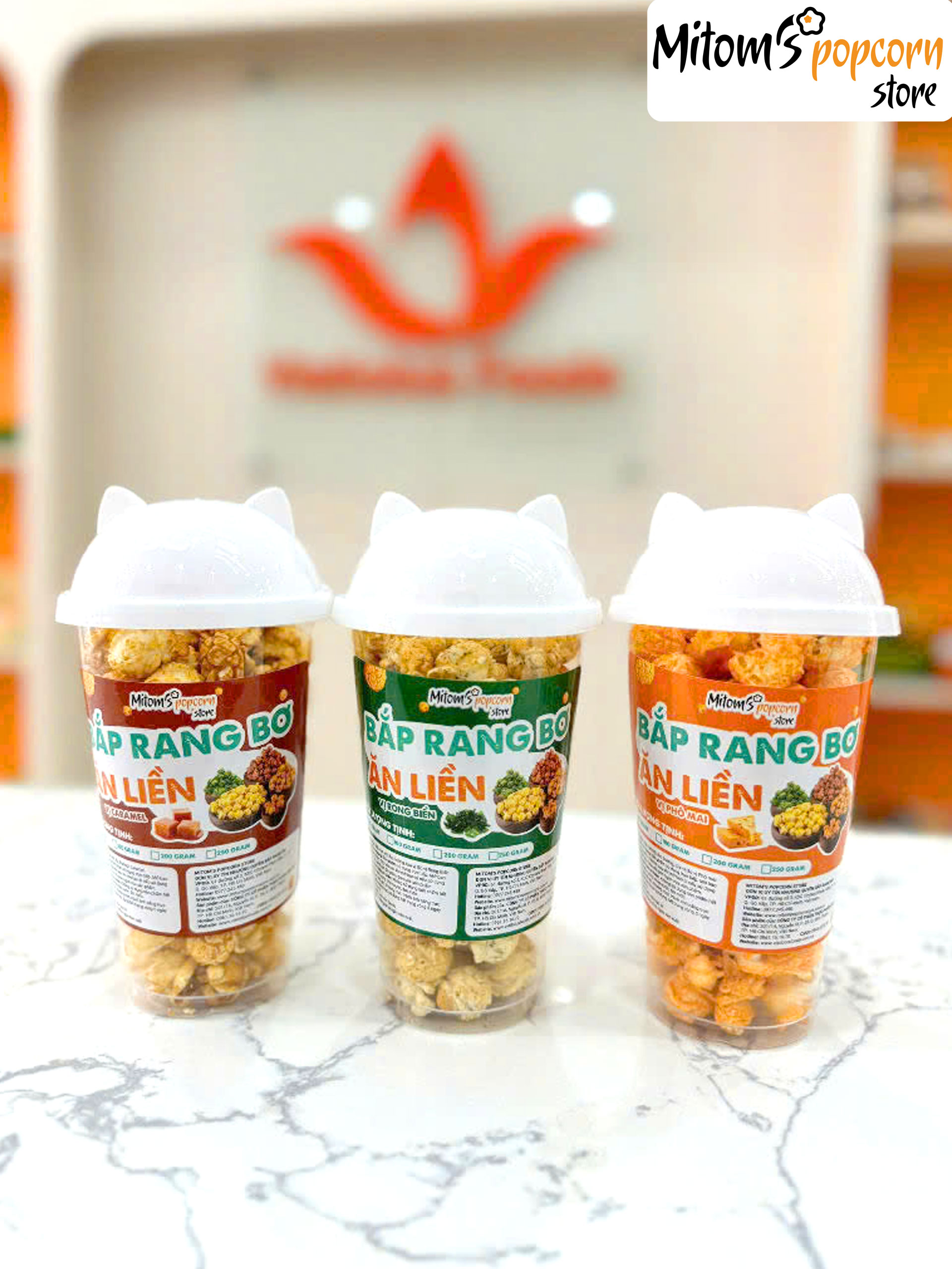 Bắp rang bơ phô mai
